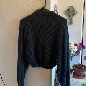 Green Knit Turtleneck